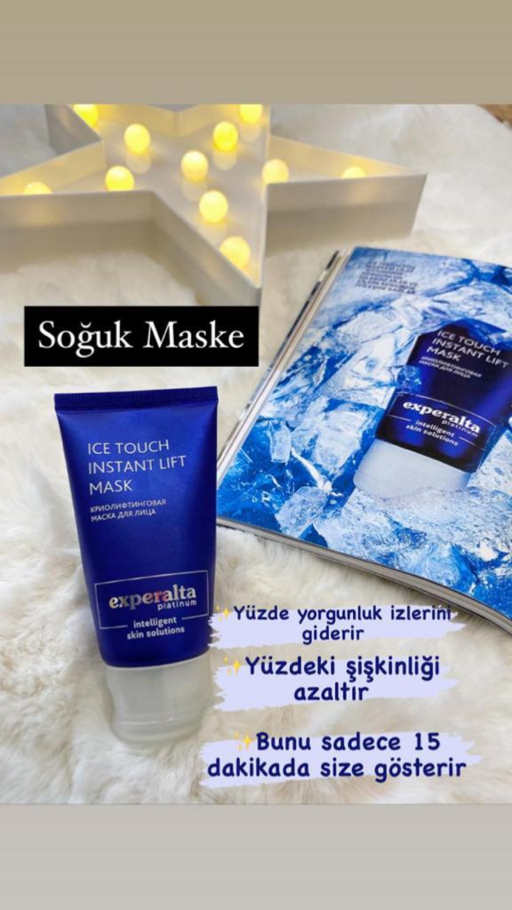 siberian wellness ice touch instant lift mask